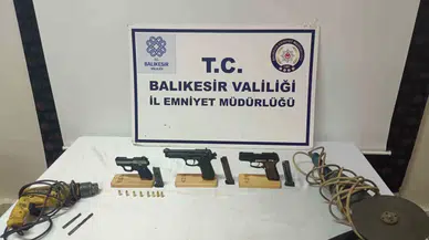 Kurusıkı Tabancaları Gerçek Silaha Dönüştüren Atölyeye Operasyon