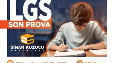 ‘Lgs Son Prova Sınavı’ Yapılacak