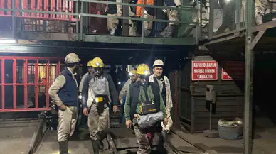 Maden Personelleri Siren Sesleriyle Yangın Tatbikatı Yaptı
