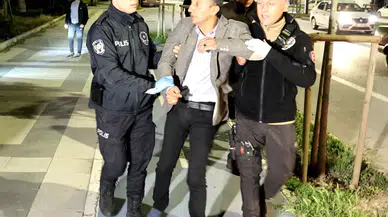 Polis Ehliyet İstedi, Alkollü Şoför İse Ayakkabı: Enteresan Diyalog Kamerada