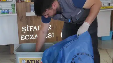 Pursaklar’da Atık İlaçlar Bertaraf Ediliyor
