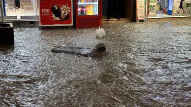 Uşak’ta Yağmur ve Dolu Tesirli Oldu