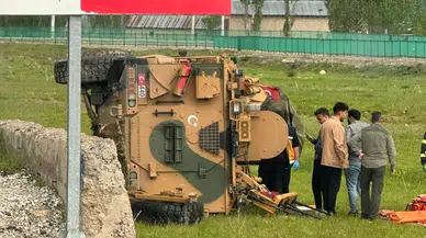 Yüksekova’da Askeri Araç Devrildi: 2 Yaralı