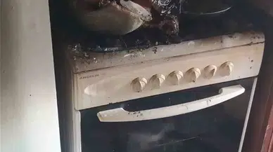 Yüksekova’da Çıkan Yangın Korkuttu