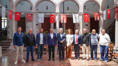 Yunanistan İzmir Başkonsolosu Kontstas Ayvalık’ta