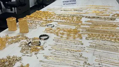 62 Bin EURO Pahasında Kaçak Altın Komşuya Takıldı