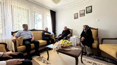 Aşgın, Şehit Ailelerini Yalnız Bırakmadı
