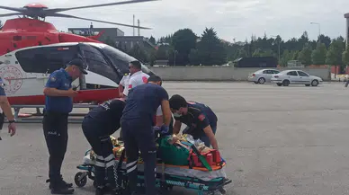 Çorum’da Mantar Toplamak İçin Çıktı, Helikopterle Hastaneye Götürüldü