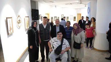 Engelli Öğrencilerden Filografi Sergisi