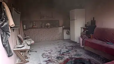 Fabrika Koğuşunda Çıkan Yangın Korkuttu