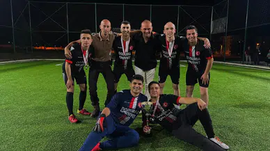 İlçede Görevli Polisler Turnuva Şampiyonu Oldu