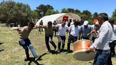 Köylüler Şenlikte Doyasıya Eğlendi