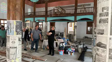 Kulaksız Cami Sona Yaklaştı