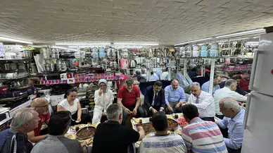 Milletvekili Ahlatcı, Esnaf Sofrasına Konuk Oldu