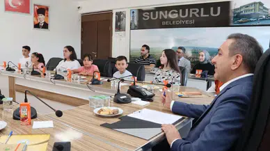 Sungurlu’da Çocuk Meclisi Toplandı