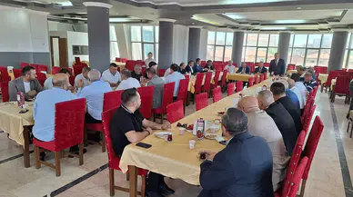 Tahtasız Esnaf İle Bayramlaştı