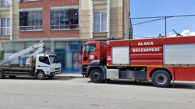 Trafoda Korkutan Yangın