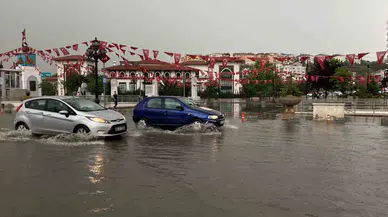 Ankara’da Sağanak Sonrası Yollar Göle Döndü