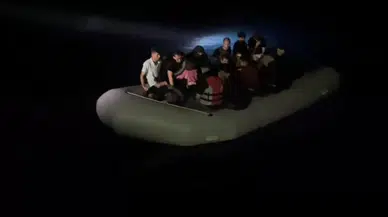 Ayvacık Açıklarında 24 Kaçak Göçmen Kurtarıldı