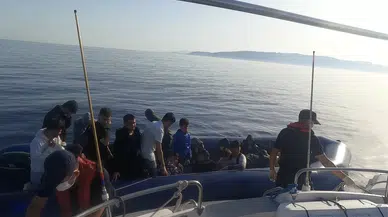Ayvacık Açıklarında 29 Kaçak Göçmen Kurtarıldı