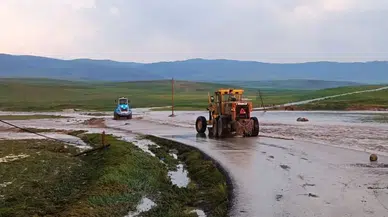 Başkale’de Tarım Yerleri Sel Suları Altında Kaldı