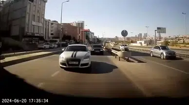 Beylikdüzü’nde Makas Atarak Trafiği Tehlikeye Sokan Şoföre 7 Bin 129 Lira Para Cezası