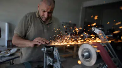 Çorum’da Bıçakçıların Yoğun Bayram Mesaisi