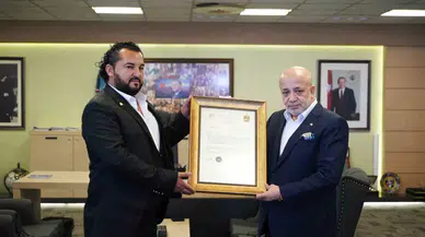 Dubai Kraliyet İş Konseyi’nden Murat Sancak’a Temsilcilik Evrakı