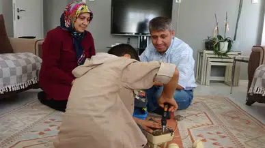 Hami Ulusan Ailesi Yüzde Elli Engelli Çocuğu 8 Yıldır Sevgi ile Büyütüyor