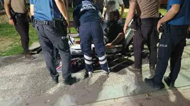 Kızların Hengamesini Ayırmak İsterken Yaralandı