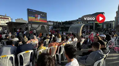 Çorum’da Vatandaşlar, Türkiye-Portekiz Maçını Dev Ekranda İzledi
