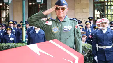 Şehit Pilot Albay Gökhan İhtimam Gözyaşlarıyla Son Seyahatine Uğurlandı