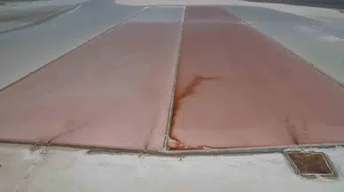 Tuz Gölü Pembe Renge Büründü