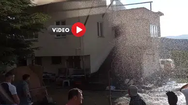 Müstakil Evdeki Yangın korkuttu