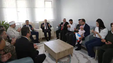 15 Temmuz Şehidinin Ailesi Ziyaret Edildi