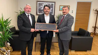 Aşgın ve Günay, Erdoğan’ı Ziyaret Etti