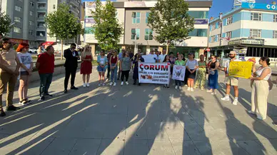 Çorum’da Hayvanseverler Yine Meydanda Toplandı