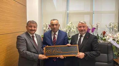 Çorumlu Daire Başkanına Ziyaret