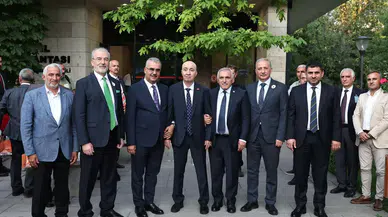 Ahlatcı, Cumhurbaşkanı Başdanışmanı ile Bir Araya Geldi