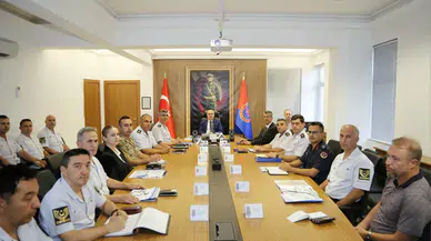 Jandarmada Asayiş Toplantısı