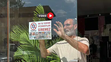 Çorum’da Bu İş Yerlerine Siyonistler Alınmıyor!