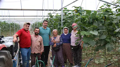 Tarım ve Orman Müdürlüğünden Üreticiye Ziyaret