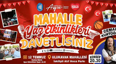 Ulukavak’ta Yaz Etkinlikleri Yapılacak