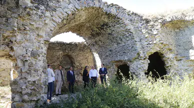 Vali Dağlı, Kalehisar Kazı Alanını İnceledi
