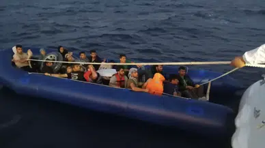 Ayvacık Açıklarında 49 Kaçak Göçmen Kurtarıldı