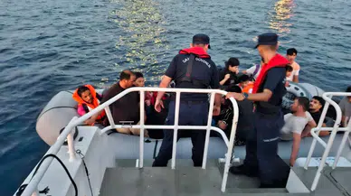 Ayvalık Açıklarında 11’i Çocuk 30 Sistemsiz Göçmen Yakalandı