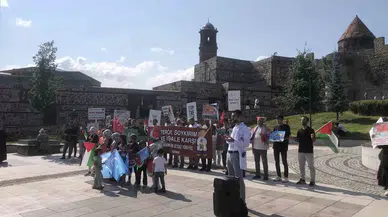 Erzurum’da ABD Kongresine Alkışlı Protesto