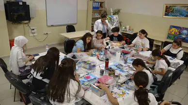 Gaziantep’te Geleceğin Ressamları Yetişiyor