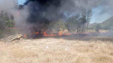 Isparta’da Yangın Sonucu Bağ Meskeni Küle Döndü: 1 Yaralı