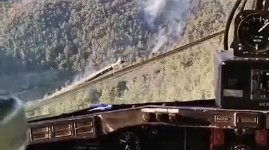İzmir’deki Orman Yangınları İçin Tekrar Havadan Müdahaleye Başlanıldı
